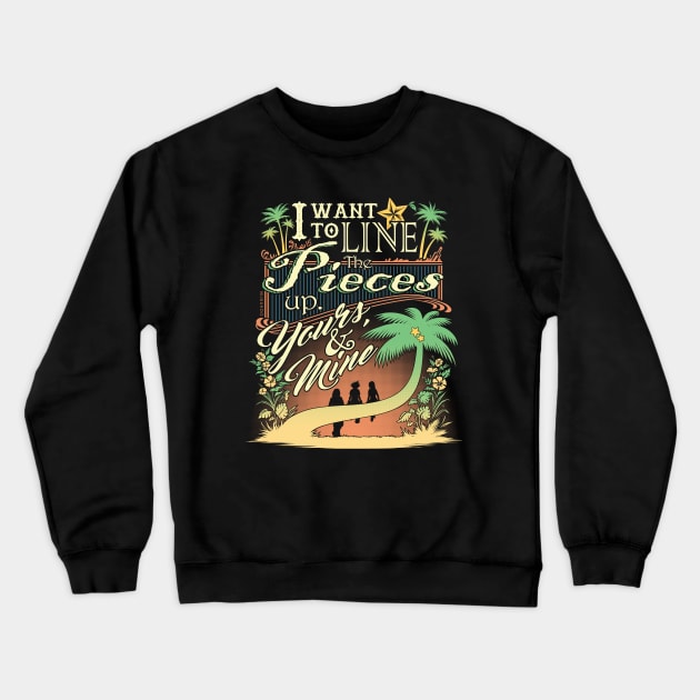 Yours and Mine Crewneck Sweatshirt by Nijuukoo